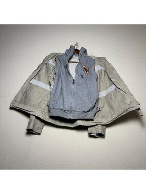 Springfield Tech Jacket Men M Outerwear Hooded 2 Piece Khaki Tactical Africa